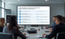 Important Steps an Organization Should Take Before Adopting Generative AI
